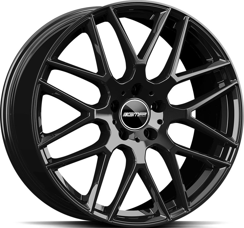GMP BERGHEM GLOSS BLACK 8.5x21 5/112 ET30 CB66.6