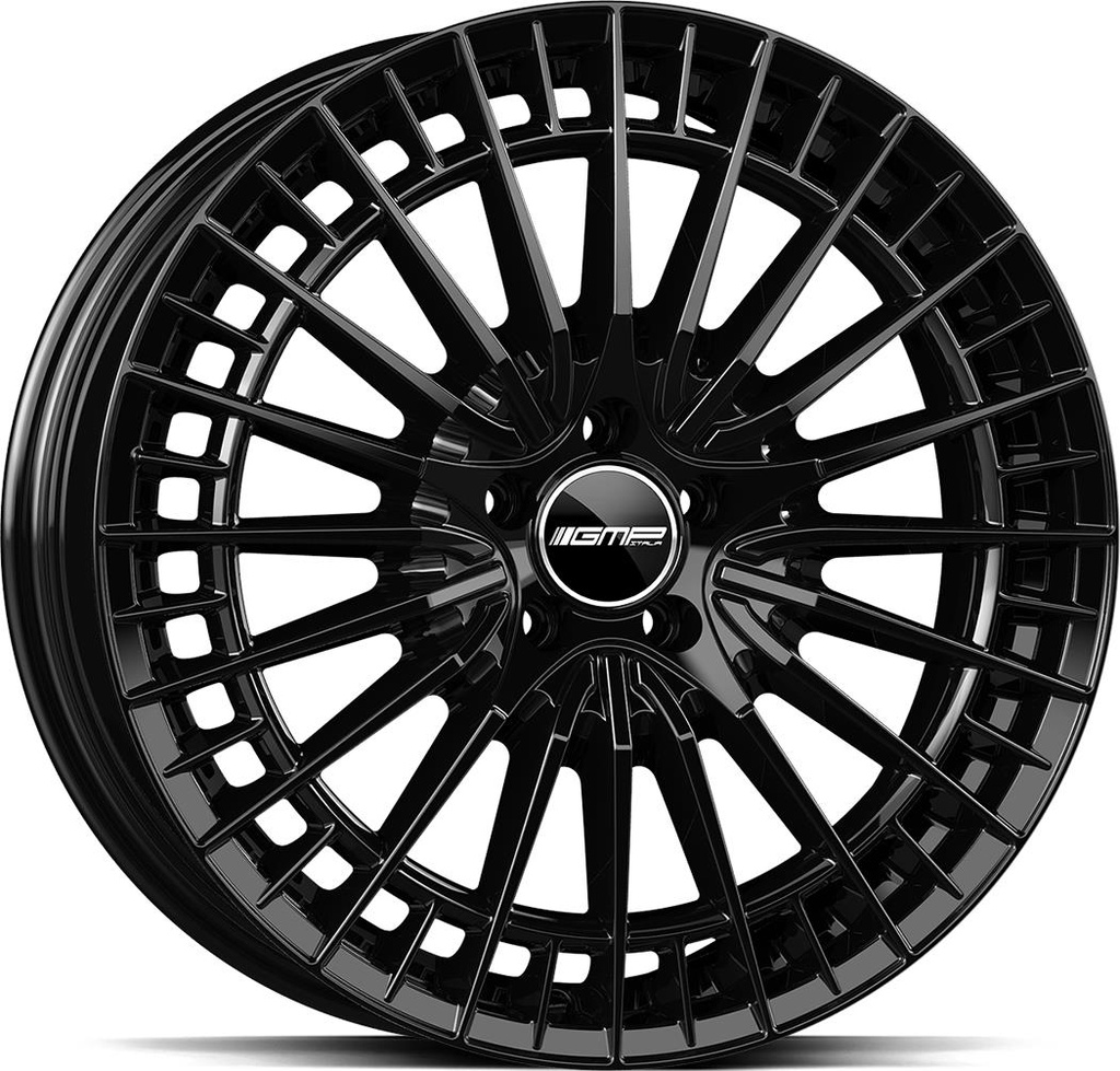GMP QSTAR GLOSS BLACK 9x21 5/112 ET35 CB66.6