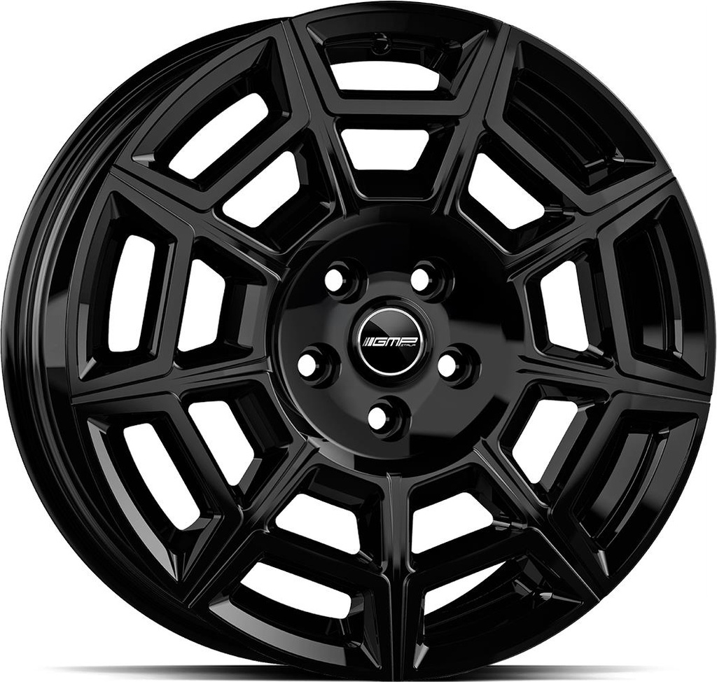 GMP PERVAN GLOSSY BLACK 7.5x18 6/130 ET47 CB84.1