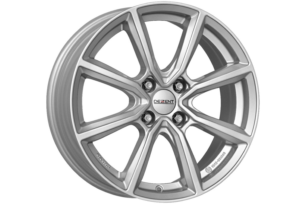 DEZENT TN SILVER 6.5x16 4/108 ET20 CB65.1
