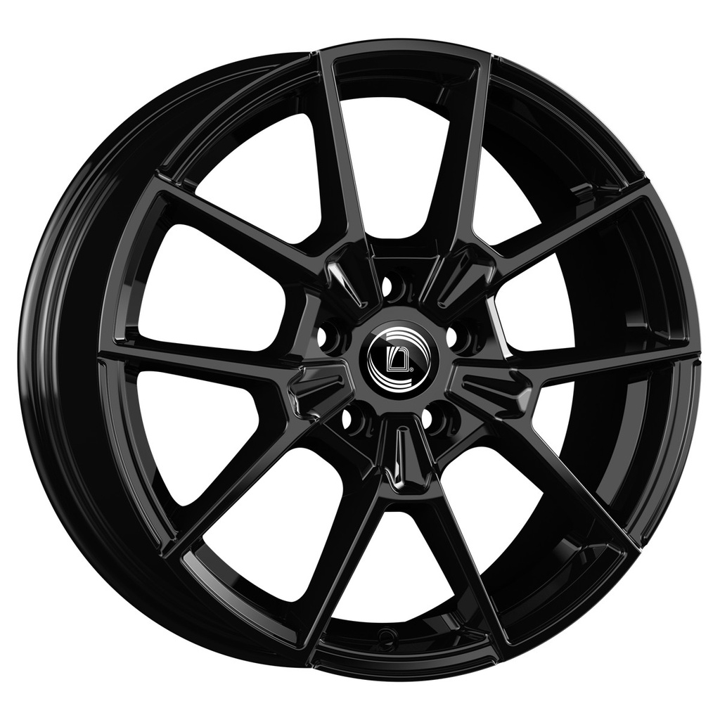 DIEWE NEVE GLOSSY BLACK 7x17 5/108 ET45 CB63.4