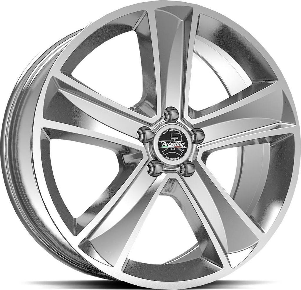 ARCASTING MAMMUT CHROME SILV 7x17 6/130 ET50 CB84.1