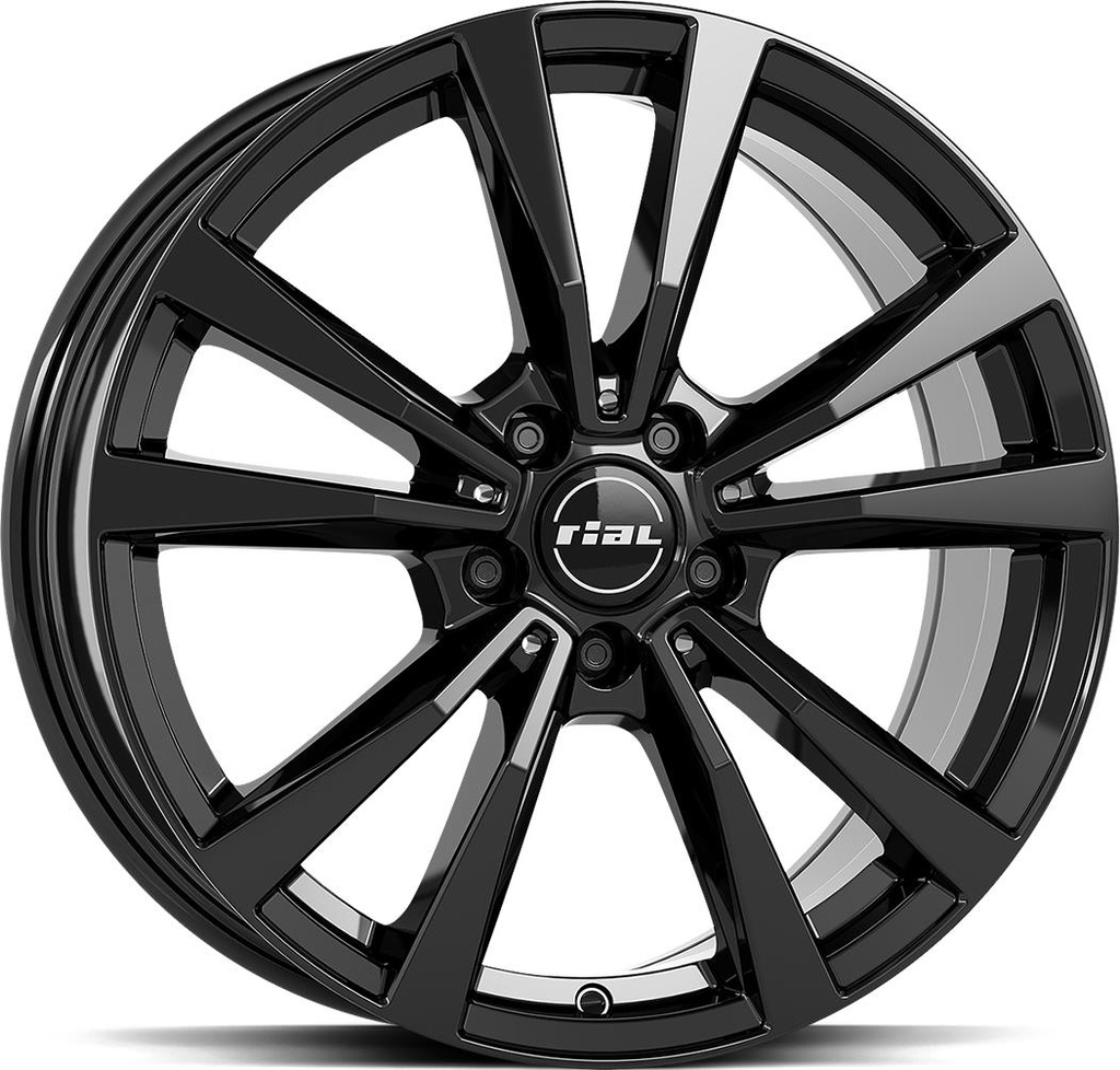 RIAL M12X DIAM BLACK 9x19 5/108 ET53 CB63.4