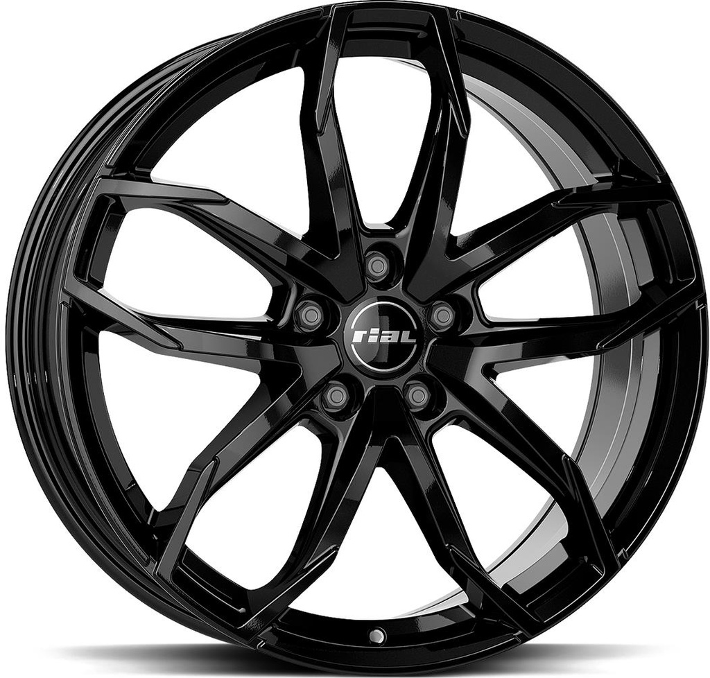 RIAL LUCCA DIAM BLACK 6.5x17 4/108 ET32 CB65.1
